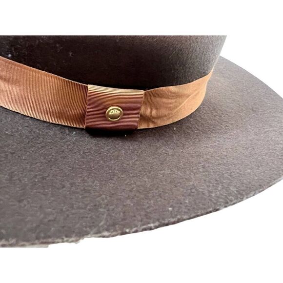 rag & bone Solid Grosgrain Trim Brim Bucket Hat Unisex Medium Ribbon Fitted - Picture 5 of 7